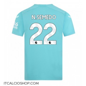 Wolves Nelson Semedo #22 Terza Maglia 2023-24 Manica Corta